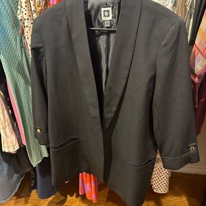 Anne Klein Elegant Black Blazer